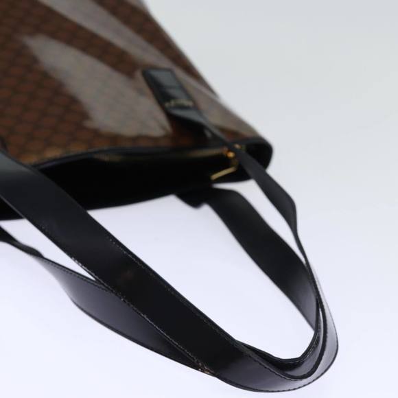 CELINE Macadam Canvas Tote Bag Brown Auth bs14321 - Picture 7 of 16